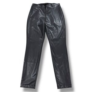 NWT Banana Republic Leggings Womens Size‎ S Faux Leather Black High Rise Pants